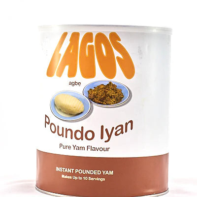 Lagos Pounded Yam 4 x 2kg