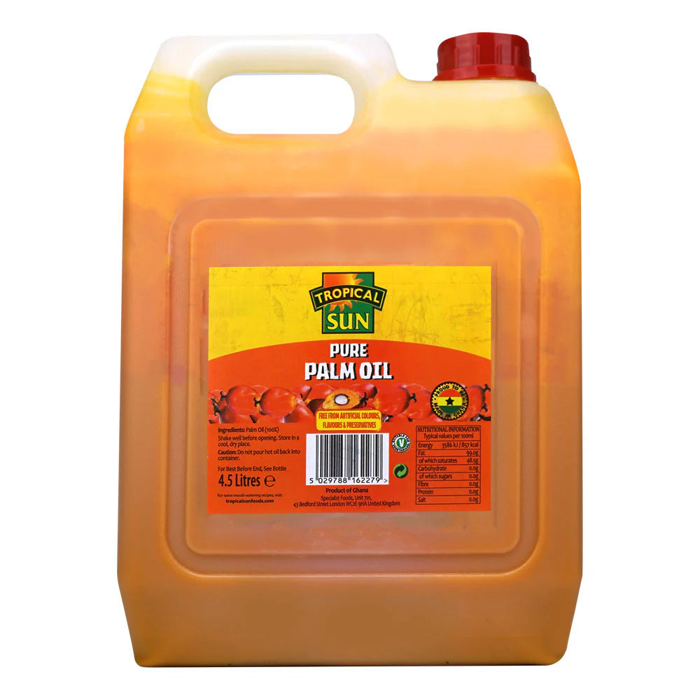 Tropical Sun Palm Oil 8 x 4.5L