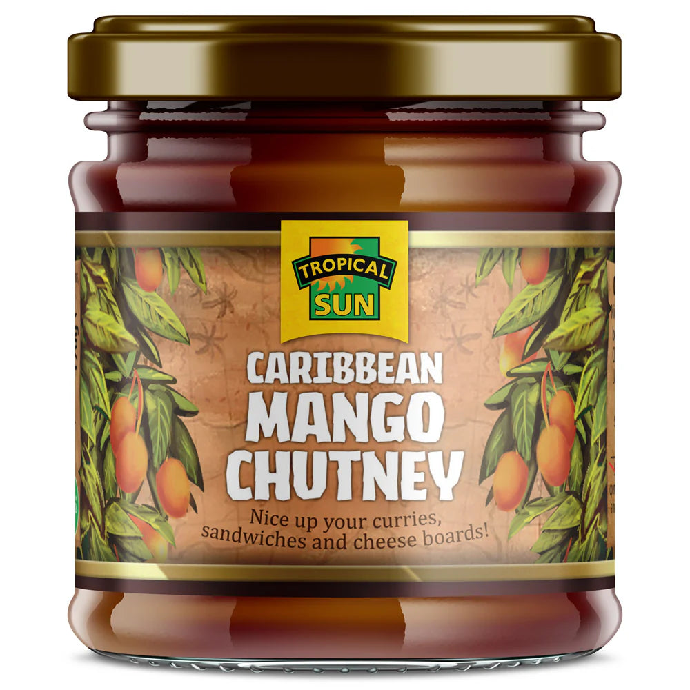 6 Pack Caribbean Mango Chutney 170g