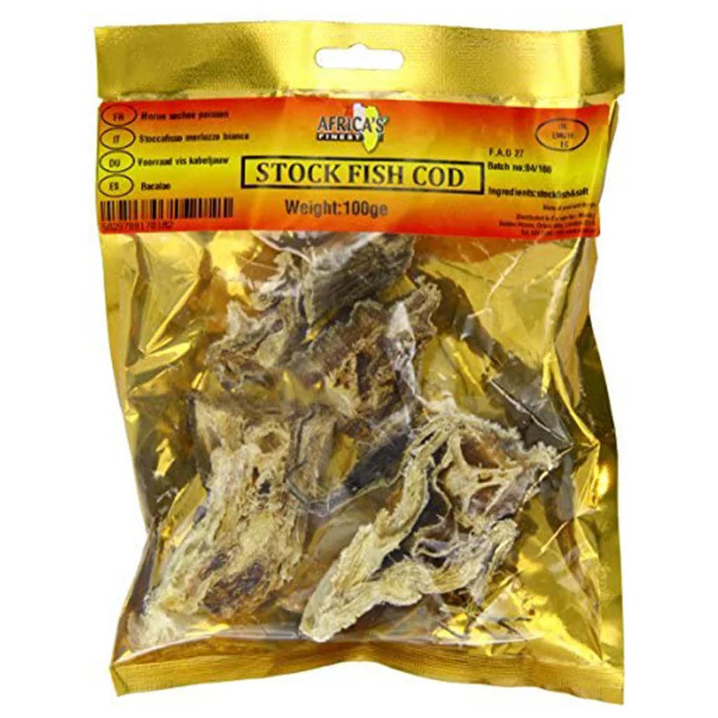 Africa’s Finest Stockfish Cod 10x 100g