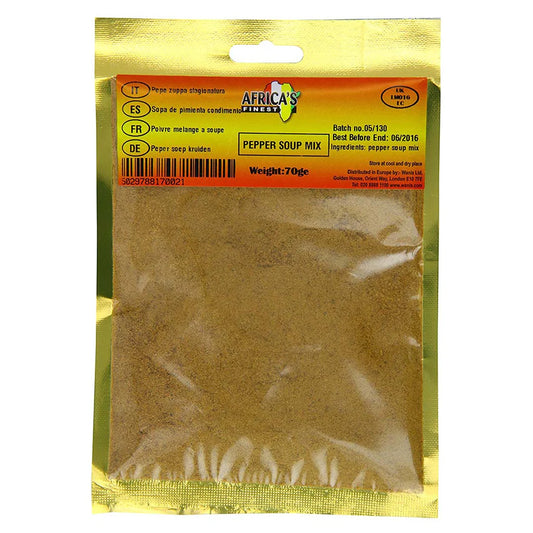 Africa’s Finest Pepper Soup Mix 10 x 70g