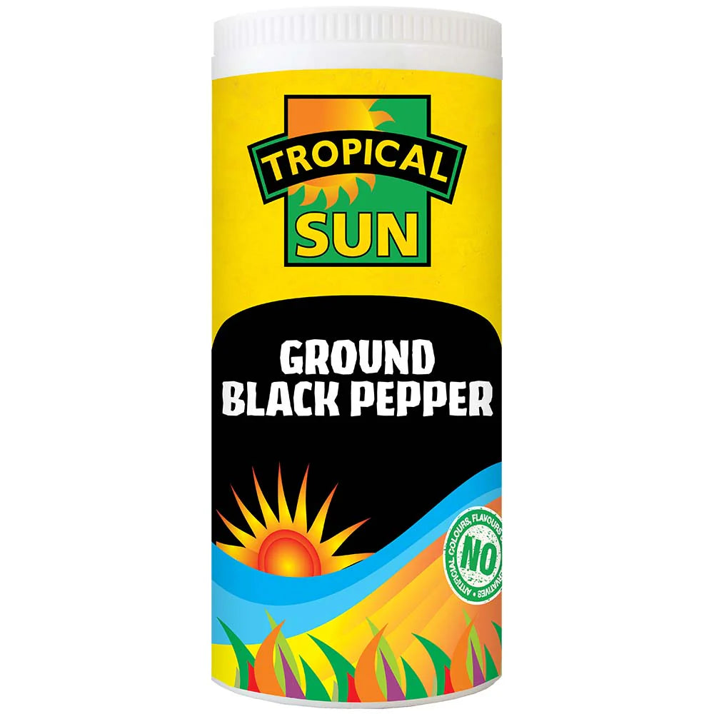 Tropical Sun Ground Black Pepper 6 x 100g