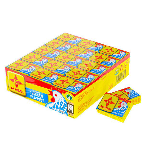 Maggi Chicken Cubes 24 x 60 Cubes Pack of 5