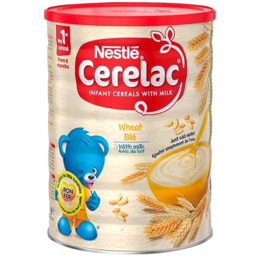 Nestle Cerelac Wheat With Milk 6 x 400g