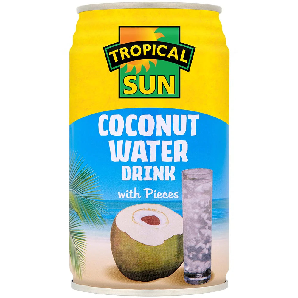 Tropical Sun Coconut Water with Pieces 12 x 330ml