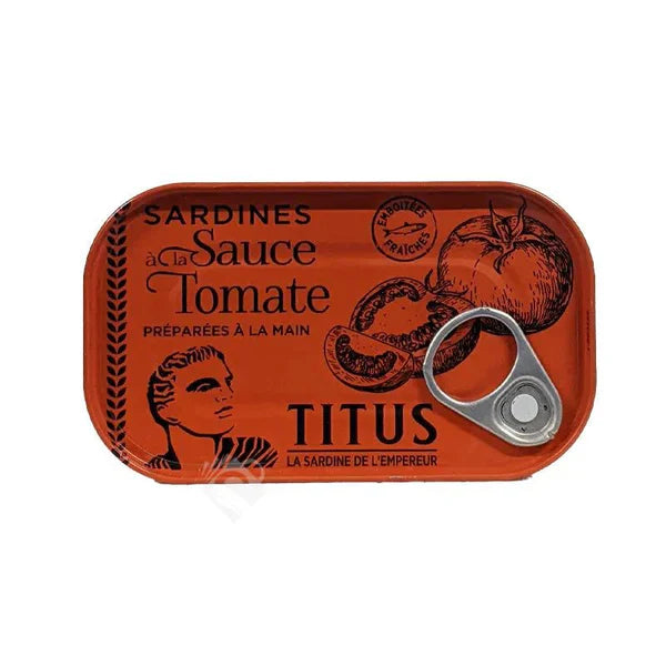 Titus Sardines in Tomato Sauce 12 x 125g