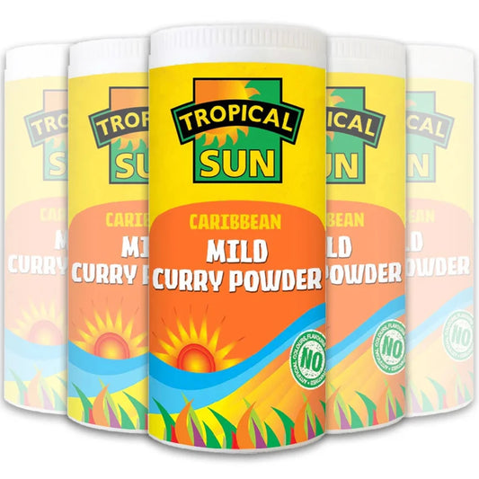 Tropical Sun Caribbean Curry Powder Mild 6 x 100g