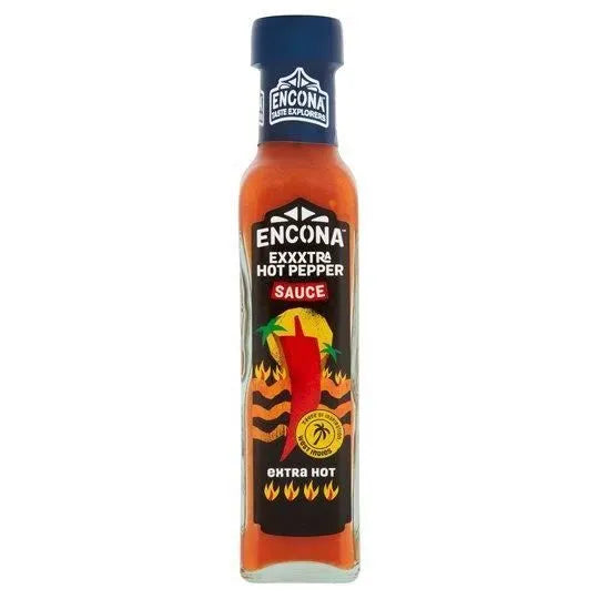 Encona Extra Hot Pepper Sauce 6 x 142ml