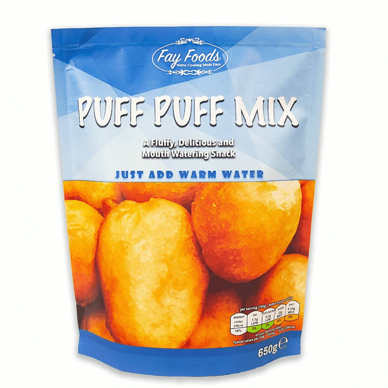 Fay Foods Puff Puff Mix 12 x 600g