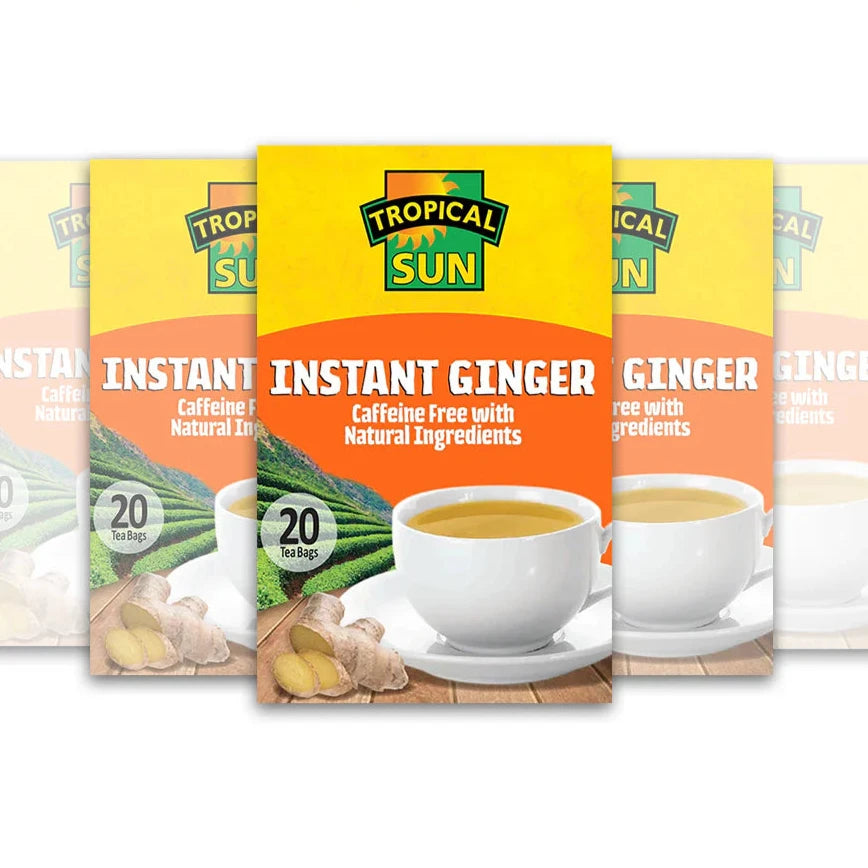 Tropical Sun Instant Ginger Tea Pack of 6