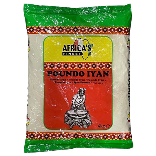 Africa’s Finest Poundo Iyan 3 x 4kg