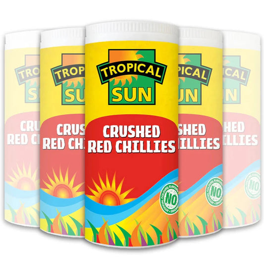 Tropical Sun Crushed Red Chillies 6 x 100g