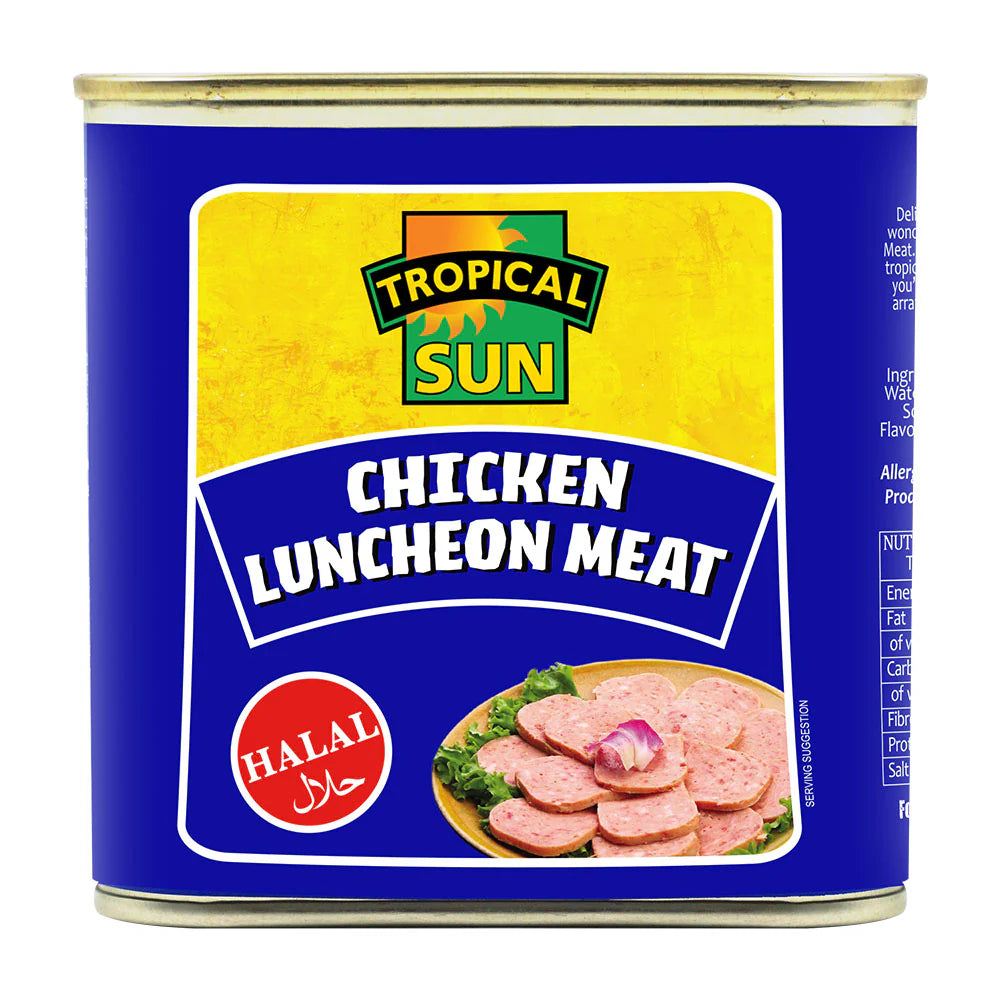 Tropical Sun Chicken Luncheon Meat Halal 12 x 340g