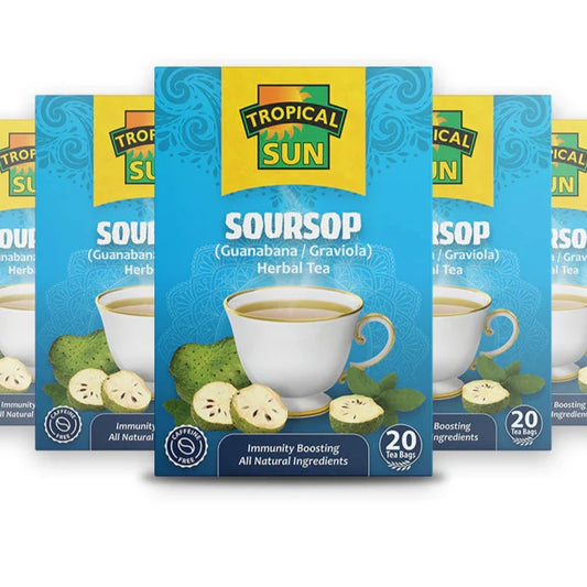 Tropical Sun Soursop Tea Bags x20 Pack of 6