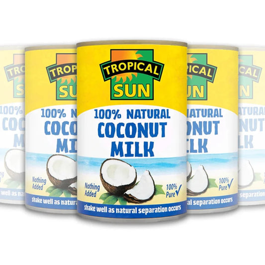 Tropical Sun Coconut Milk Natural 6 x 400ml