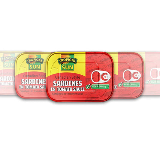 Tropical Sun Canadian-Style Sardines in Tomato Sauce 12 x 106g