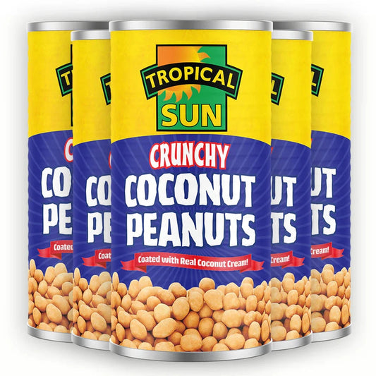 Tropical Sun Crunchy Coconut Peanuts 12 x 330g