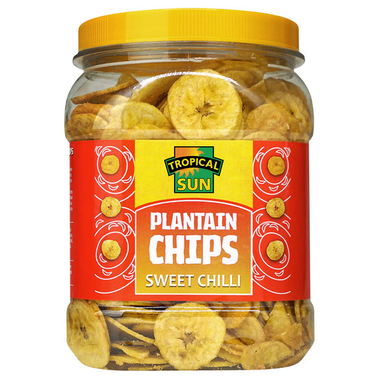 Tropical Sun Plantain Chips Sweet Chilli 6 x 450g