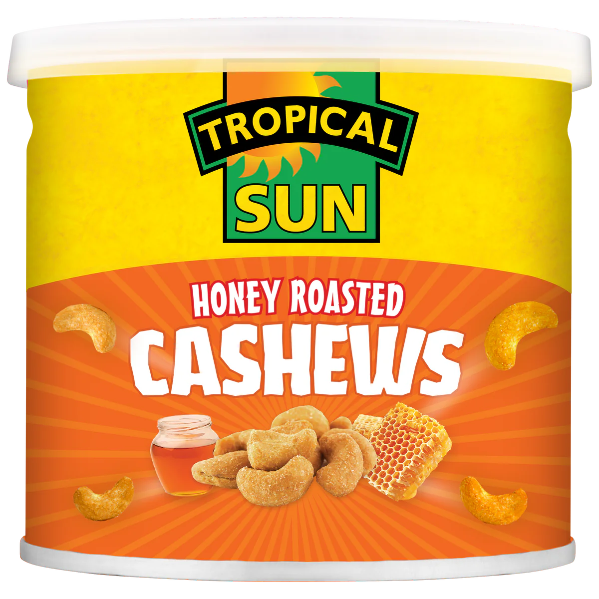 Tropical Sun Honey Roasted Cashews 6 x 140g