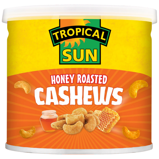 Tropical Sun Honey Roasted Cashews 6 x 140g