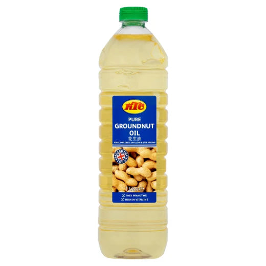 KTC Groundnut Oil (Peanut Oil) 6 x 1L