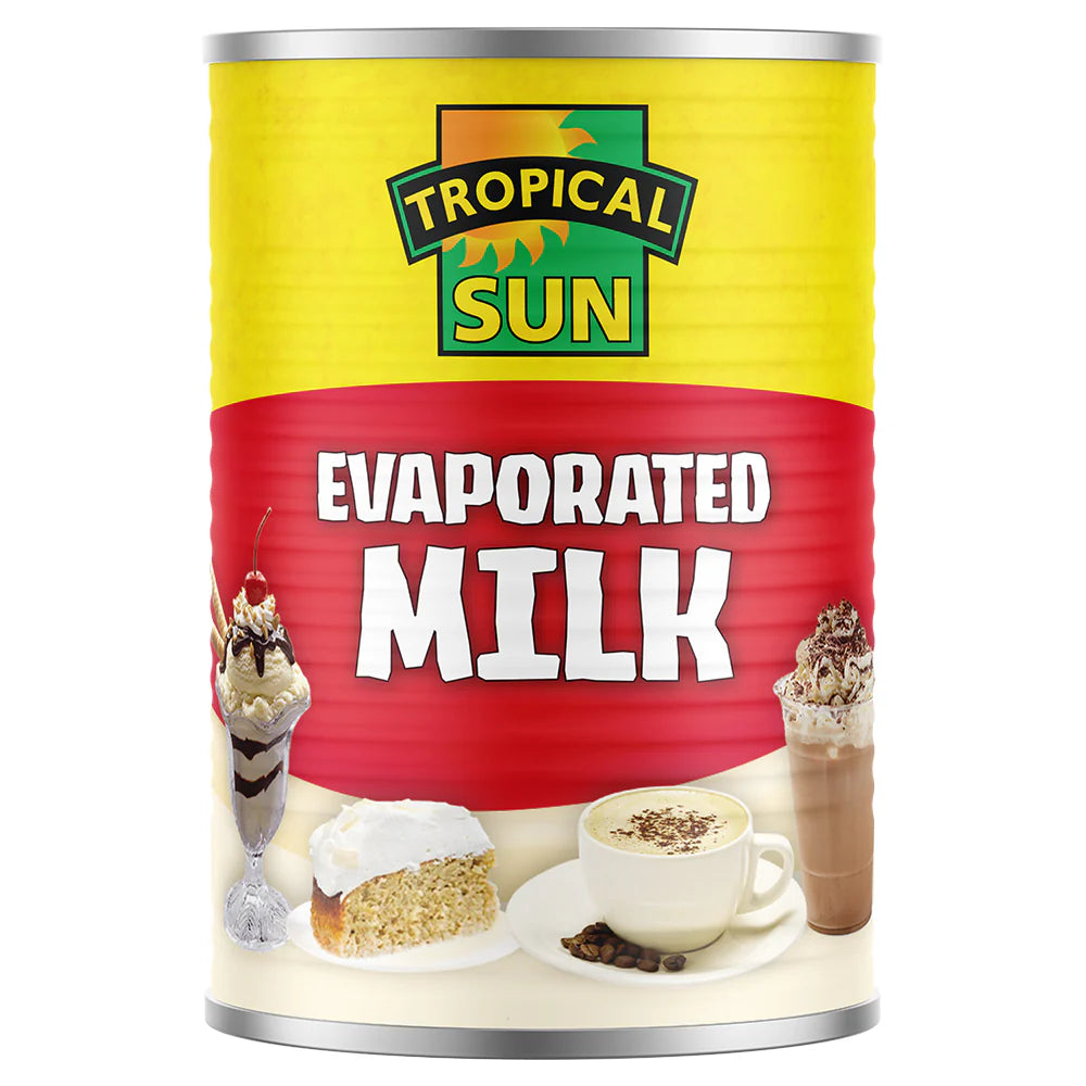 Tropical Sun Evaporated Milk 12 x 410g