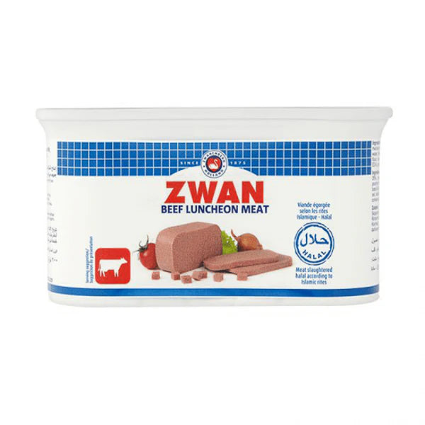 Zwan Beef Luncheon Meat Halal 12 x 200g