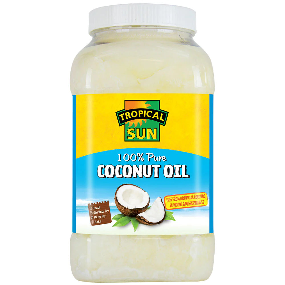 Tropical Sun Pure Coconut Oil 6 x 1L