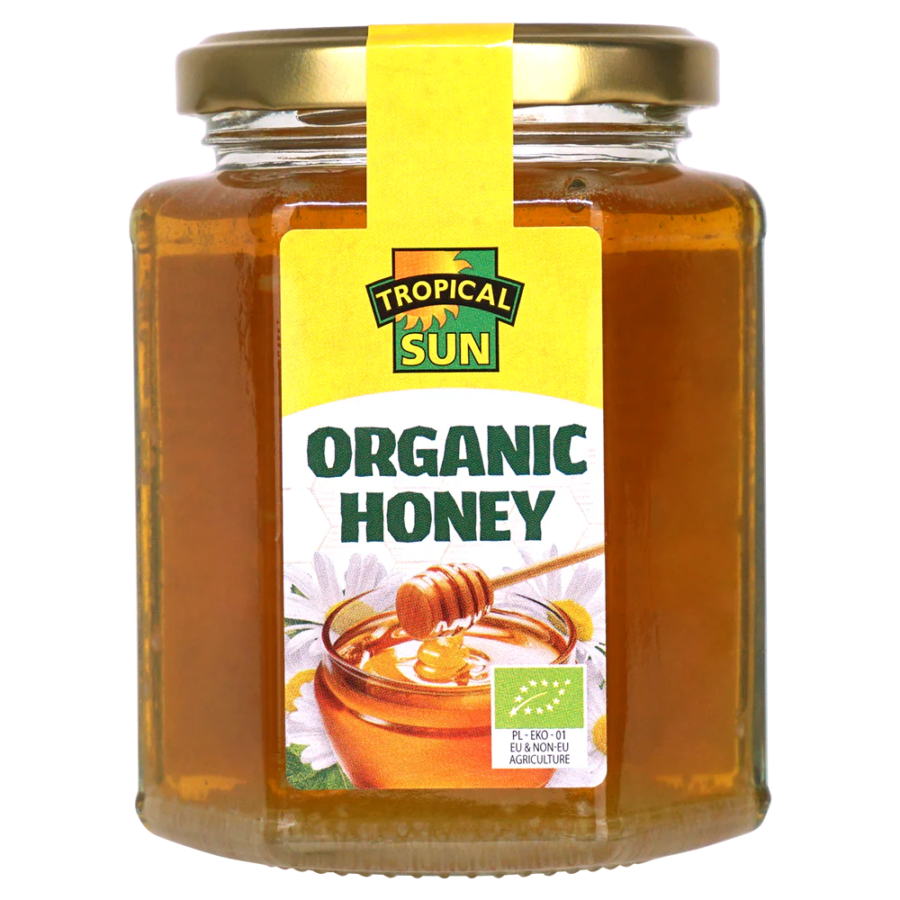 Tropical Sun Organic Honey 6 x 340g