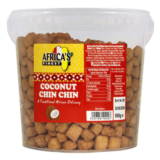 Africa’s Finest Chin Chin Coconut 12 x 250g