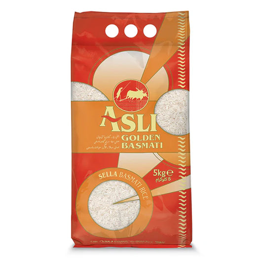 Asli Golden Sella Basmati Rice 2x 5kg