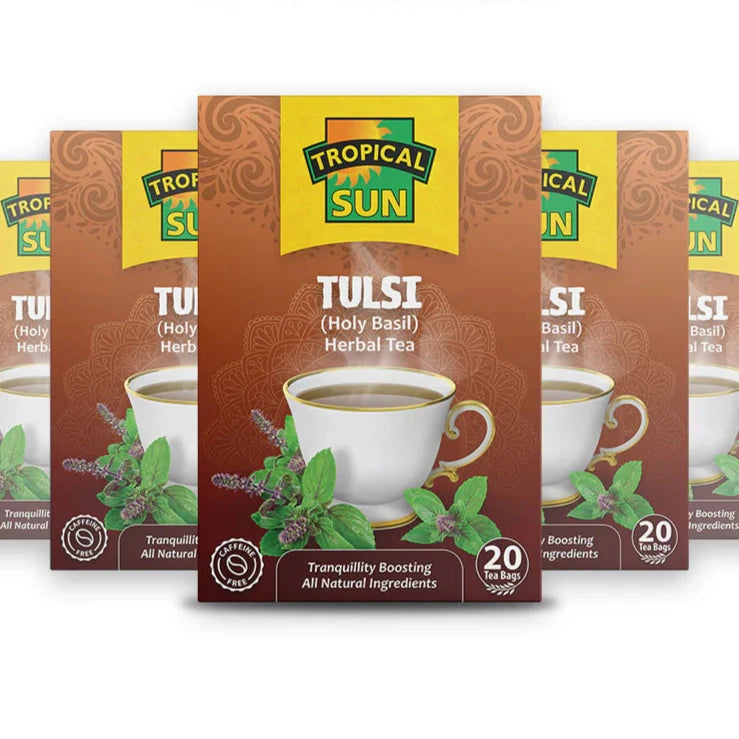 Tropical Sun Tulsi Tea x 20 Teabags Pack of 6