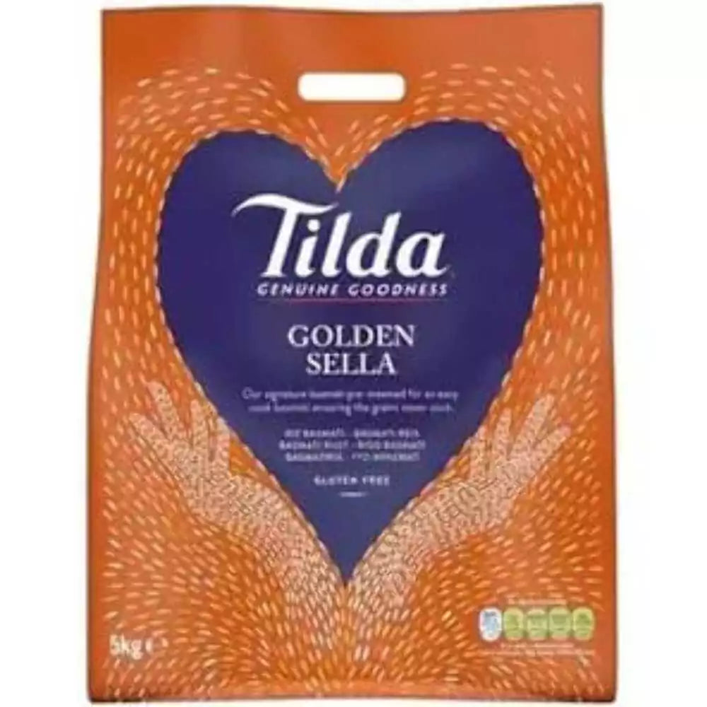 Tilda Golden Sella Basmati Rice 5kg