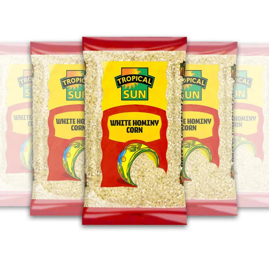 Tropical Sun White Hominy Corn 6 x 2kg