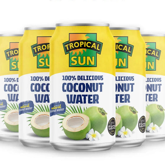 Tropical Sun 100% Delicious Coconut Water 12 x 520ml