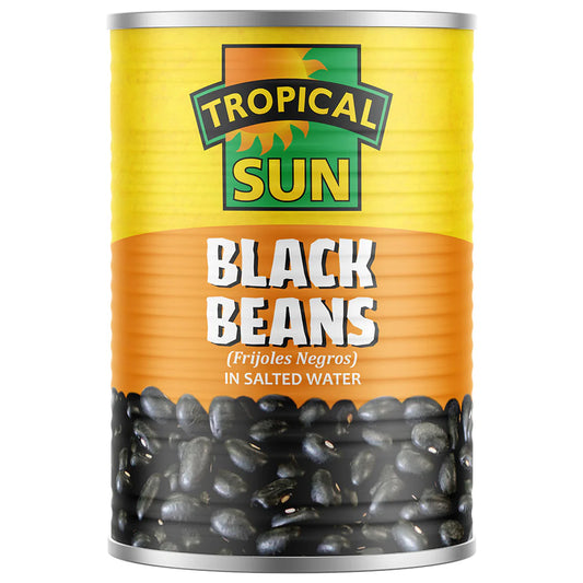 Tropical Sun Black Beans 12 x 400g