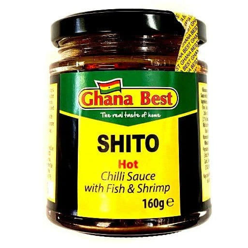 Ghana Best Shito Hot Chilli Sauce 6x 160g