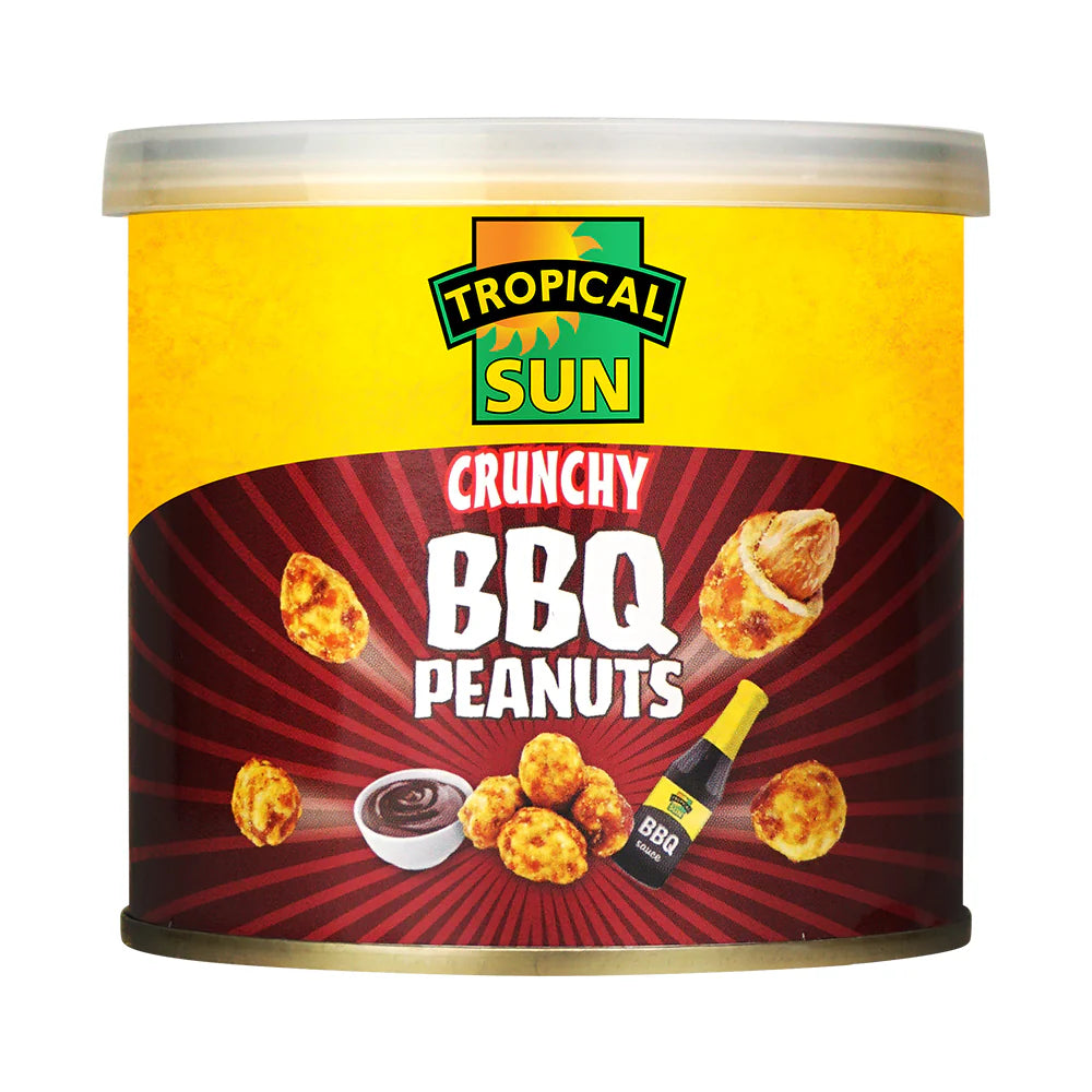 Tropical Sun Crunchy BBQ Peanuts 6 x 140g