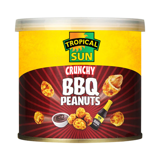 Tropical Sun Crunchy BBQ Peanuts 12 x 140g