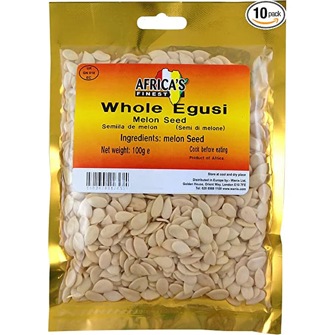 Africa’s Finest Egusi Whole 10 x 100g