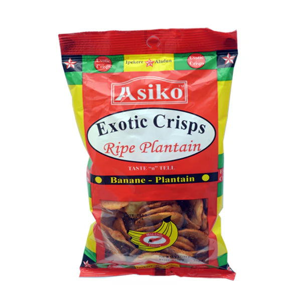 Asiko Plantain Chips Chilli 30 x 75g