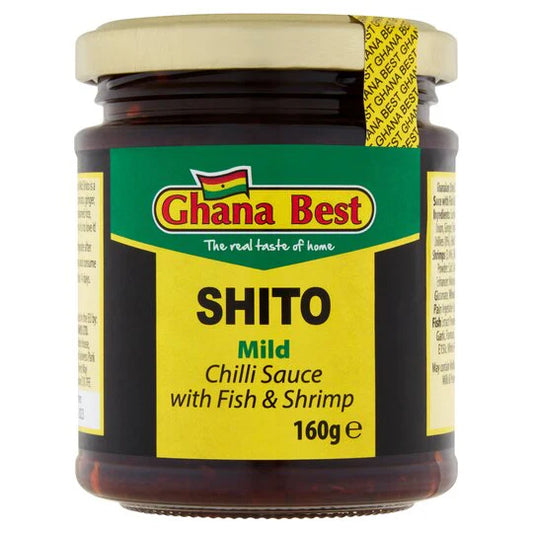 Ghana Best Shito Mild Chilli Sauce 6x 160g