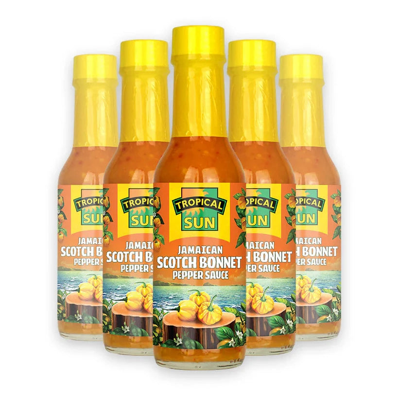 Tropical Sun Jamaican Scotch Bonnet Sauce 12 x 142ml