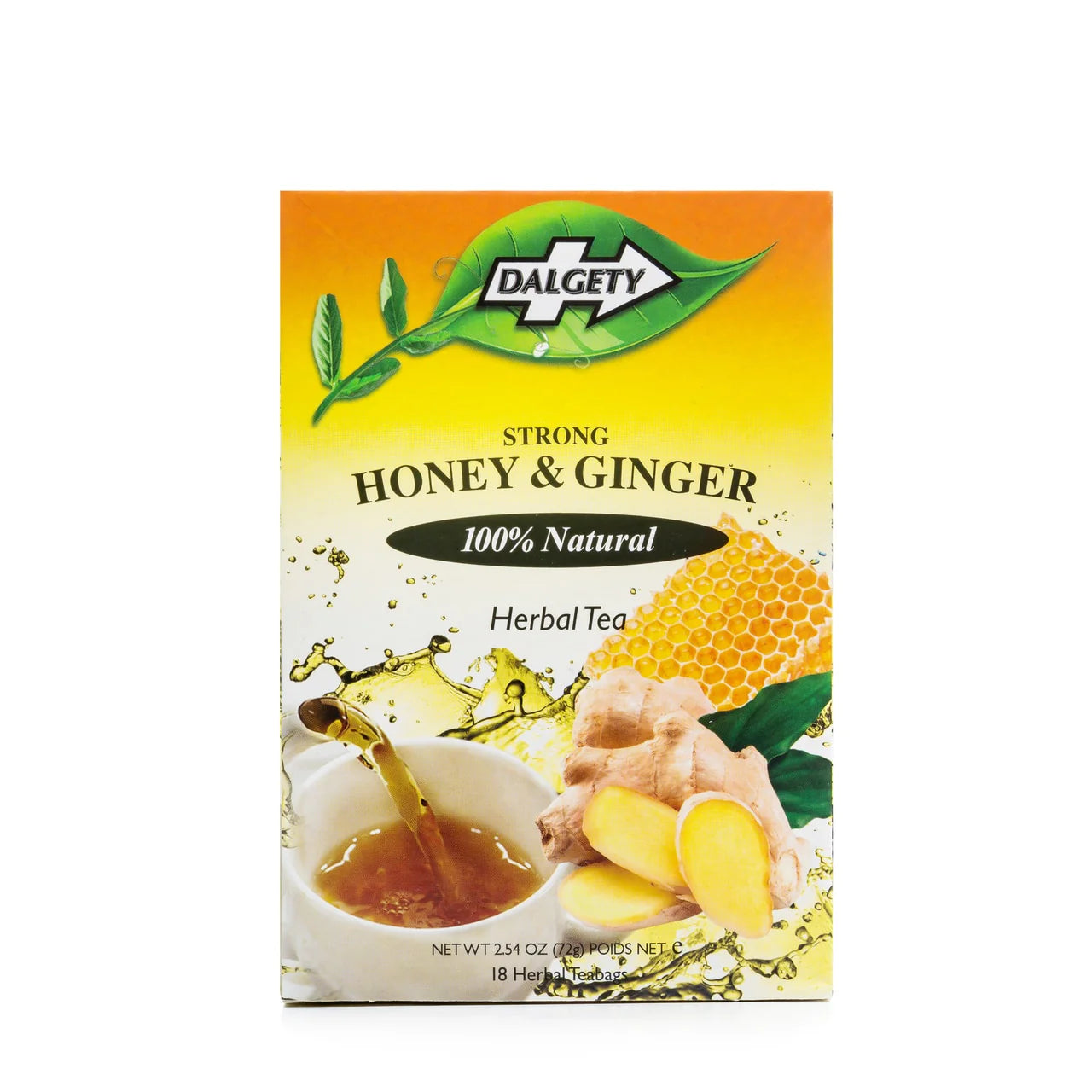 Dalgety Honey & Ginger Tea 6 x 72g