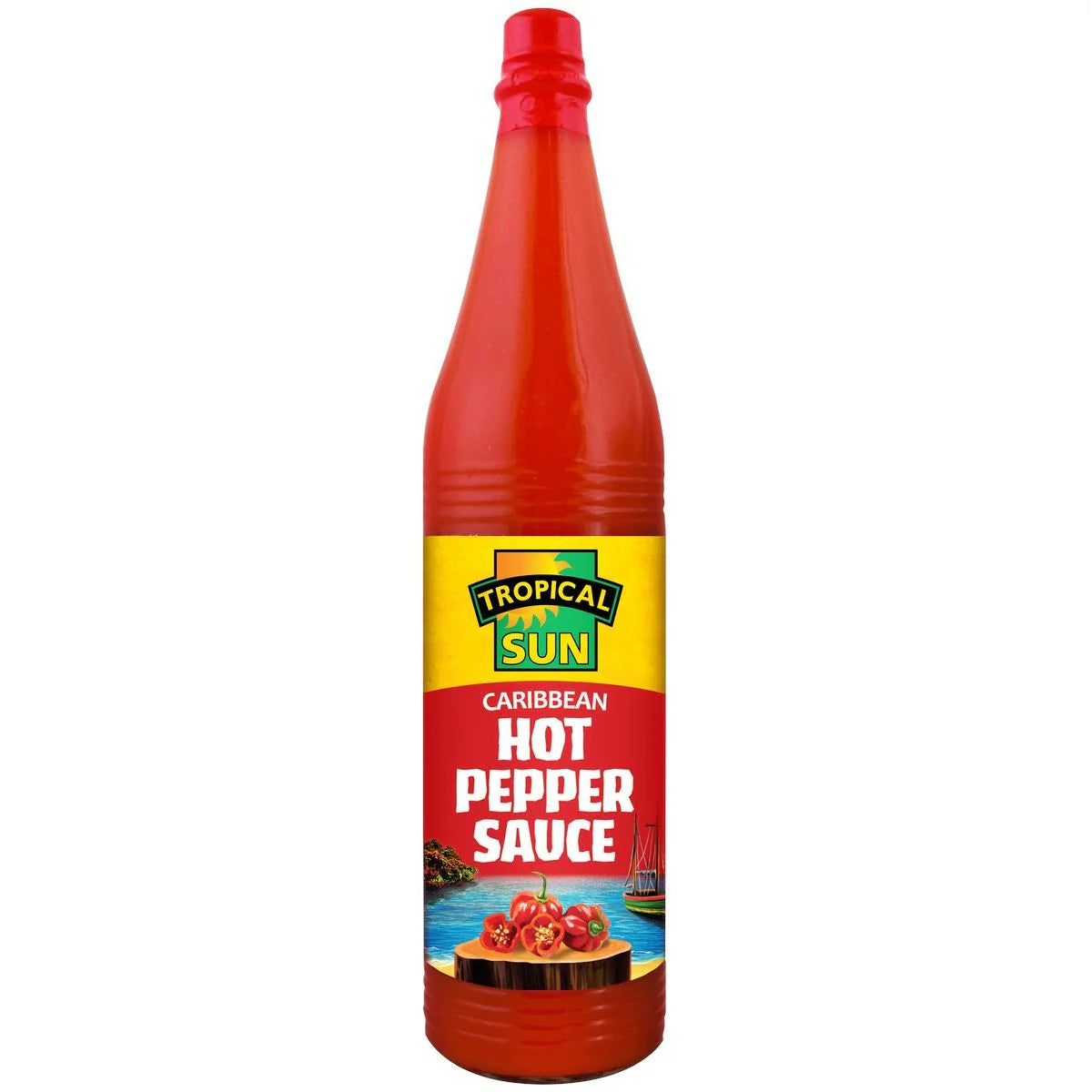 Tropical Sun Caribbean Hot Pepper Sauce 12 x 85ml