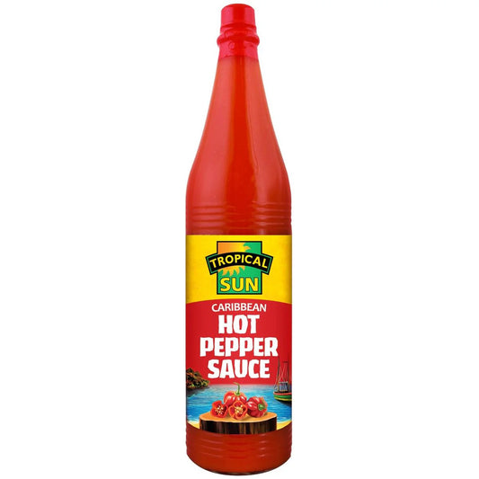 Tropical Sun Caribbean Hot Pepper Sauce 12 x 85ml