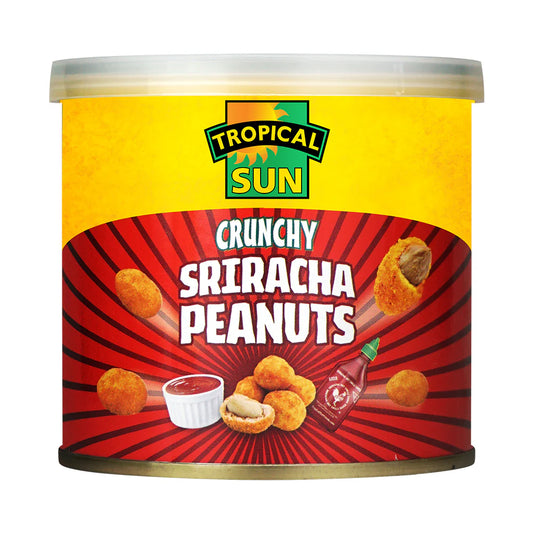 Tropical Sun Crunchy Sriracha Peanuts 6 x 140g