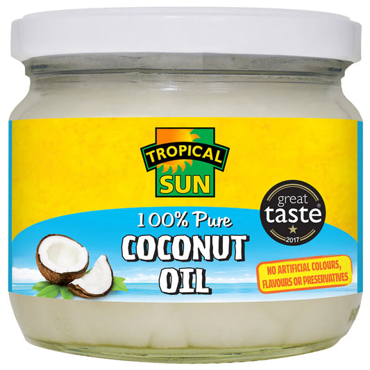 Tropical Sun Pure Coconut Oil 6 x 480ml