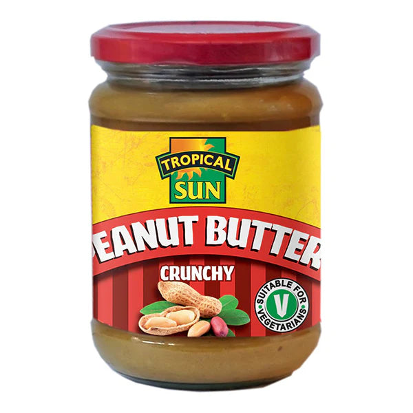 Tropical Sun Peanut Butter Crunchy 12 x 340g