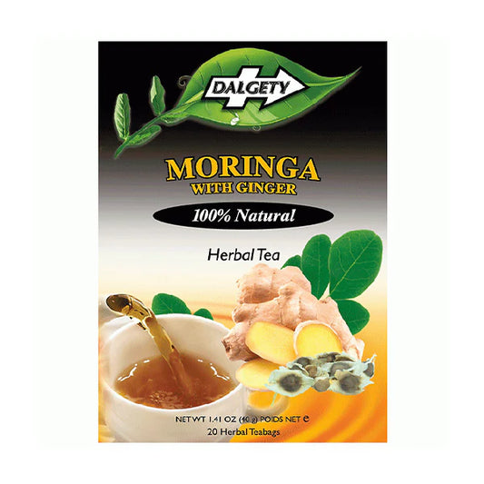 Dalgety Moringa With Ginger Tea 6 x 40g